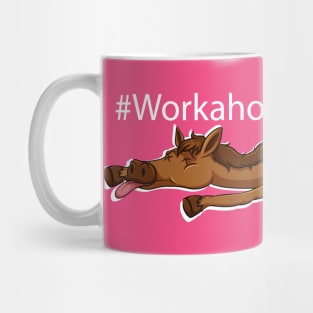 Hash tag Workaholic Mug